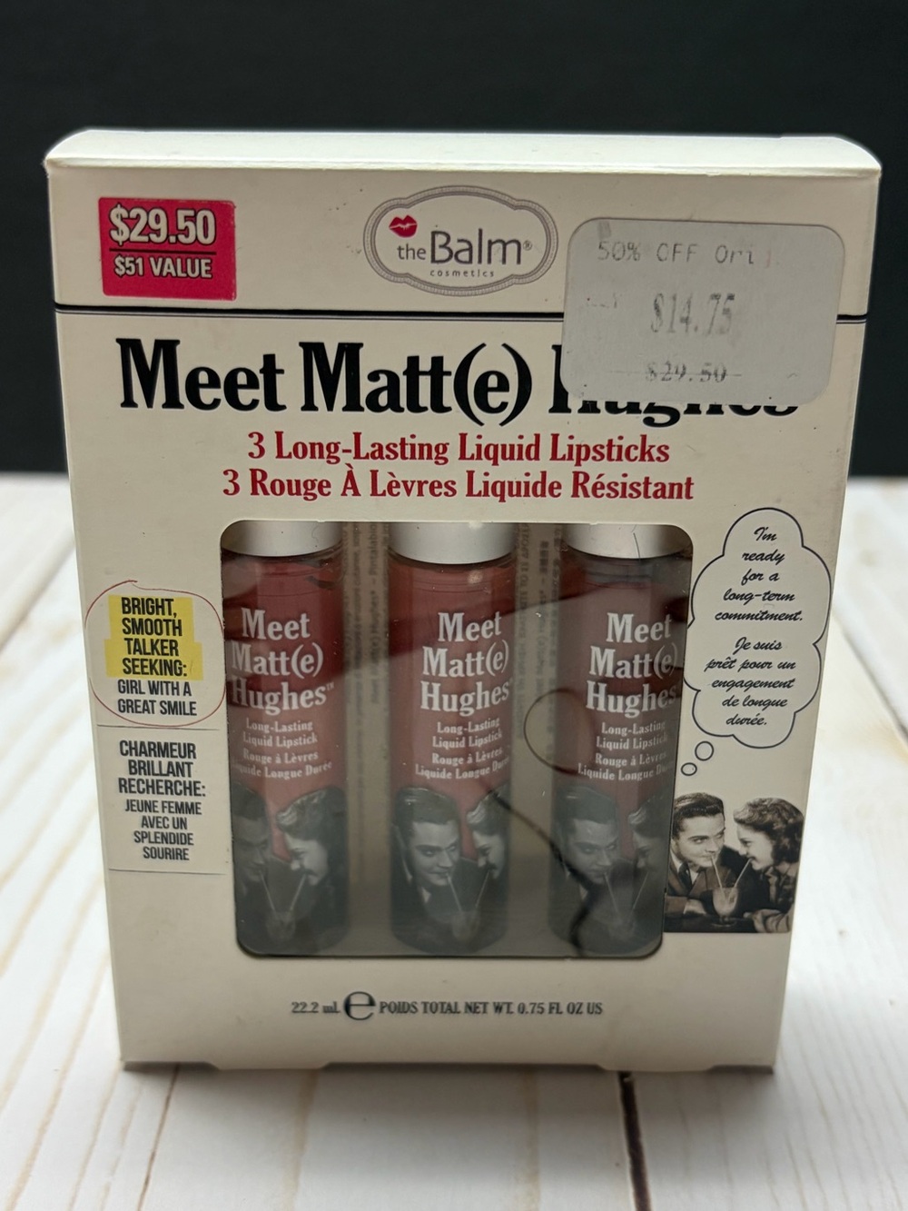 theBalm Meet Matt(e) Hughes Liquid Lipstick Set